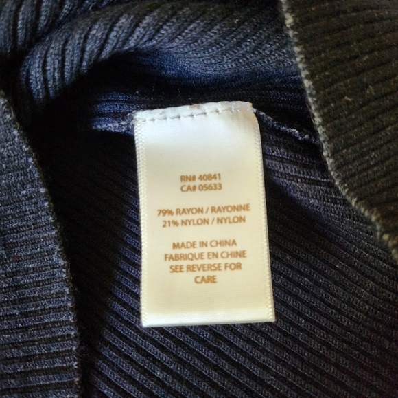 Aventura Ombre Rayon/Nylon Long Sleeve Sz. M Sweater Dress - Picture 7 of 10